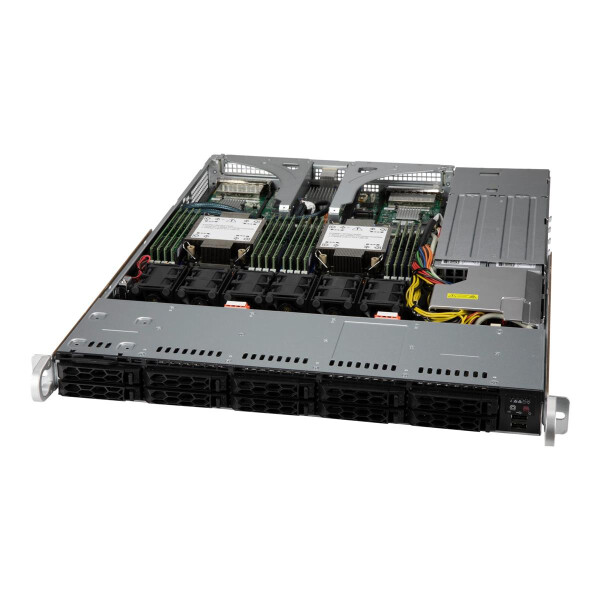 Supermicro Gehäuse CSE-LB16AC10-R860AW - Gehäuse - Serial Attached SCSI (SAS)
