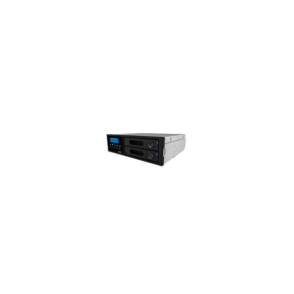 RAIDON We-Ra. Raidon 2x6.3cm SATAIII/SSD in 5.25" iR2022 - Gehäuse - AT