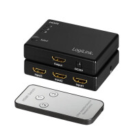 LogiLink HD0042 - HDMI - ABS - Schwarz - 60 Hz - 1080p -...