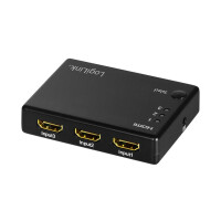 LogiLink HD0042 - HDMI - ABS - Schwarz - 60 Hz - 1080p - 36 Bit