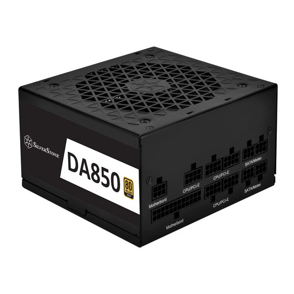 SilverStone SST-DA850R-GMA schwarz 1x 12-Pin ATX3.0 4x PCIe Kabel-Management 850