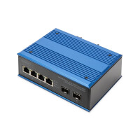 DIGITUS - DN-651149 - Indus. GE POE Switch 6p 2SFP