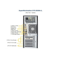Supermicro SuperWorkstation 5039A-iL - Midi Tower - RAM 0 MB