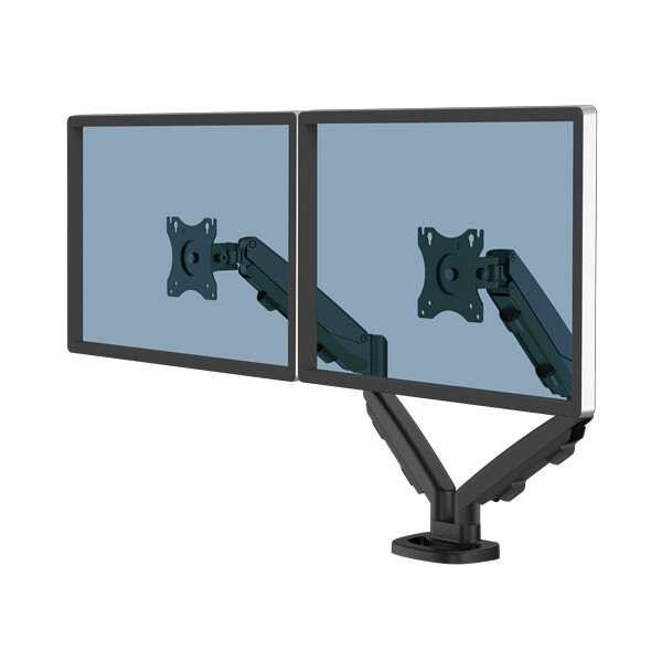 Fellowes Eppa - Clamp/Grommet - 8 kg - 99,1 cm (39") - 100 x 100 mm - Höhenverstellung - Schwarz