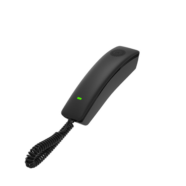 Fanvil H2U-B - IP-Telefon - Schwarz - Kabelgebundenes Mobilteil - Tisch/Wand - Im Band - Out-of band - SIP-Info - 2 Zeilen