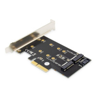 DIGITUS M.2 NGFF / NVMe SSD PCI Express 3.0 (x4) Add-On Karte