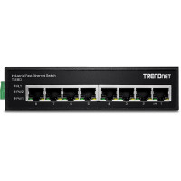 TRENDnet TI-E80 - Unmanaged - Fast Ethernet (10/100) - Vollduplex - Wandmontage