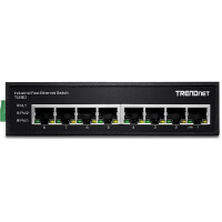 TRENDnet TI-E80 - Unmanaged - Fast Ethernet (10/100) - Vollduplex - Wandmontage
