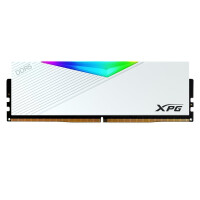 ADATA DIMM 32 GB DDR5-6400 (1x 32 GB) (wei&szlig;, AX5U6400C3232G-CLARWH, Lancer RGB, INTEL XMP) - 32 GB - DDR5