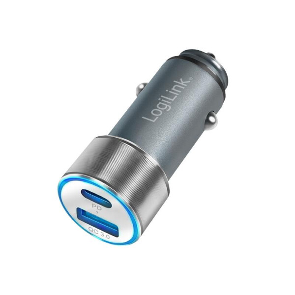 LogiLink PA0252 - Auto - Zigarettenanzünder - 12 V - Grau