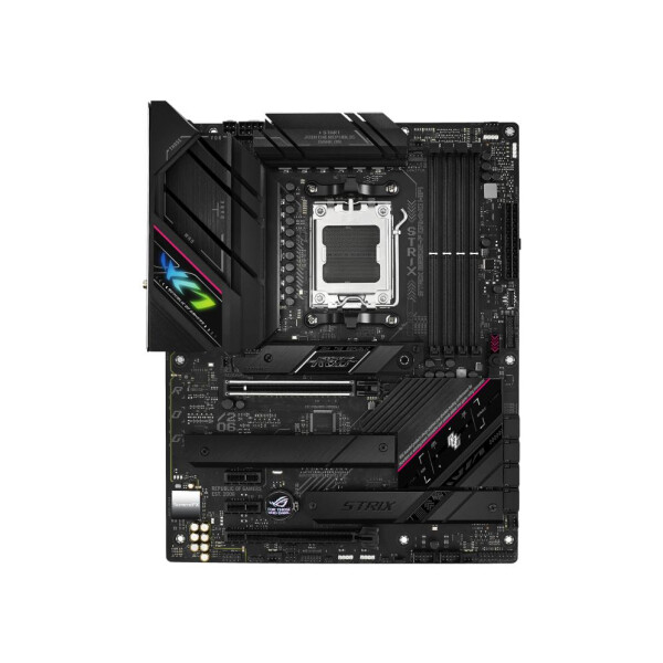 ASUS ROG STRIX B650E-F GAMING WIFI - AMD - Buchse AM5 - AMD Ryzen™ 7 - Buchse AM5 - DDR5-SDRAM - 128 GB