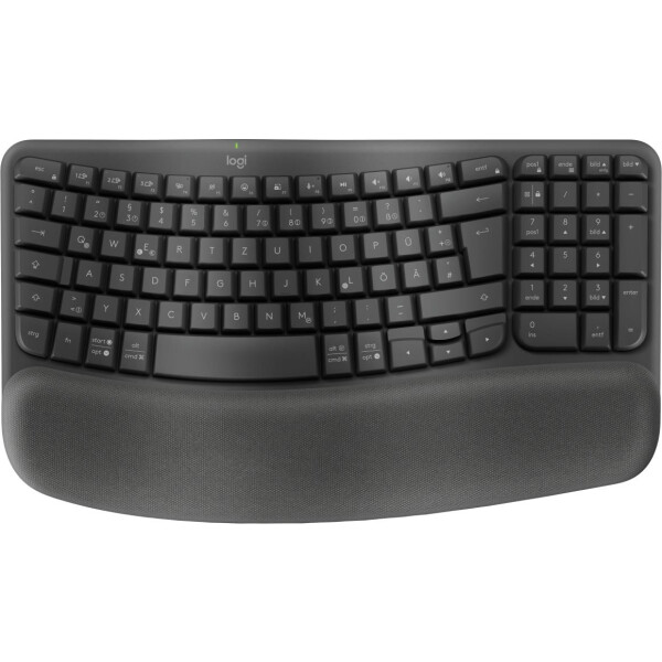 Logitech Wave Keys for Business - GRAPHITE - DEU - 2.4GHZ/BT - N/A - CENTRAL-419