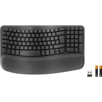 Logitech Wave Keys for Business - GRAPHITE - DEU -...