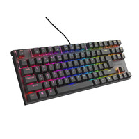 natec Gaming Tastatur Thor 303 TKL silent kabelgeb. Us - Tastatur