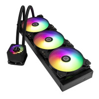Enermax LIQMAXFLO 420mm CPU AIO Flüssigkeitskühler - Xtreme Doppelkammerpumpe- VRM