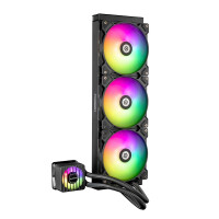 Enermax LIQMAXFLO 420mm CPU AIO Flüssigkeitskühler - Xtreme Doppelkammerpumpe- VRM