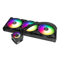 Enermax LIQMAXFLO 420mm CPU AIO Flüssigkeitskühler - Xtreme Doppelkammerpumpe- VRM