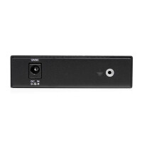StarTech.com 10/100 Mbit/s Ethernet Single Mode LWL / Glasfaser SC Medienkonverter 30 km - 200 Mbit/s - 10Base-T - 100Base-FX - Schnelles Ethernet - 10,100 Mbit/s - Voll - Halb