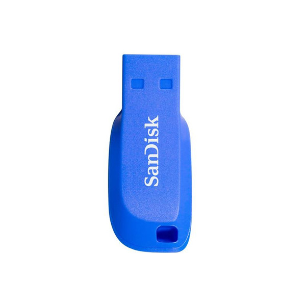 SanDisk Cruzer Blade 16GB - 16 GB - USB Typ-A - 2.0 - Ohne Deckel - Blau