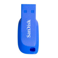 SanDisk Cruzer Blade 16GB - 16 GB - USB Typ-A - 2.0 - Ohne Deckel - Blau