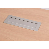 Brennenstuhl 1396200113 - 2 m - 3 AC-Ausgänge - Indoor - IP20 - Schwarz - Edelstahl - 115 mm