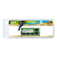 Silicon Power 8GB DDR3L SO-DIMM - 8 GB - 1 x 8 GB - DDR3L - 1600 MHz - 204-pin SO-DIMM