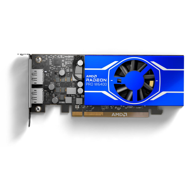 AMD PRO W6400 - Radeon PRO W6400 - 4 GB - GDDR6 - 64 Bit - PCI Express x4 4.0