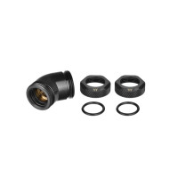 Thermaltake CL-W146-CU00BL-A - Schwarz - Röhre - Flüssigkeit - 1/4 Zoll - Tt LCS - 20 mm
