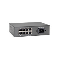 LevelOne 8-Port-Fast Ethernet-PoE-Switch - 4 Ports RJ45 -...