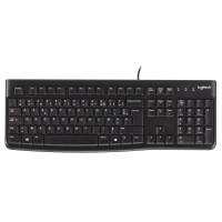 Logitech Keyboard K120 for Business - Volle Gr&ouml;&szlig;e (100%) - Kabelgebunden - USB - AZERTY - Schwarz