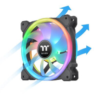 Thermaltake SWAFAN 14 RGB - Ventilator - 14 cm - 500 RPM - 2000 RPM - 34,5 dB - 77,6 cfm