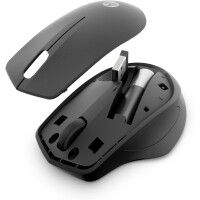 HP 280 Wireless-Maus - leise - rechts - Optisch - RF Wireless - Schwarz