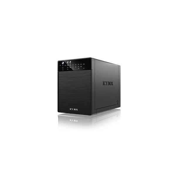 ICY BOX IB-RD3640SU3 - HDD-Gehäuse - 3.5 Zoll - SATA - Serial ATA II - Serial ATA III - 5 Gbit/s - Hot-Swap - Schwarz