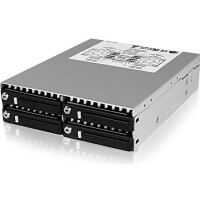 ICY BOX IB-2222SSK - 13,3 cm (5.25 Zoll) - Speicherlaufwerkbeh&auml;lter - 2.5 Zoll - SATA - SATA II - SATA III - Serial Attached SCSI (SAS) - Schwarz - Stahl