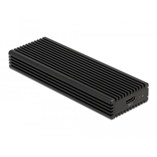 Delock 42004 - SSD-Gehäuse - M.2 - PCI Express - SATA - 10 Gbit/s - USB Konnektivität - Schwarz