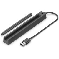 HP Wiederaufladbarer Slim Pen Ladegerät - Indoor - USB - 0,15 m - Schwarz