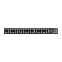 LevelOne Switch 48x GE GTU-5211 4x10GSFP+19" - Switch