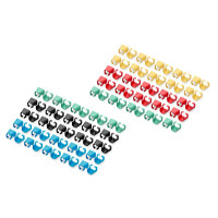 DIGITUS - A-CC-M - Farbclips für RJ45-Kabel SET