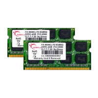 G.Skill FA-8500CL7D-8GBSQ - 8 GB - 2 x 4 GB - DDR3 - 1066 MHz - 204-pin SO-DIMM