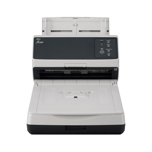 Fujitsu fi-8250 - 216 x 355,6 mm - 600 x 600 DPI - 50 Seiten pro Minute - Graustufen - Monochrom - ADF + Scanner mit manueller Zuführung - Schwarz - Grau
