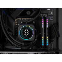 Corsair Dominator Platinum RGB 32GB (2x 16 GB) DDR5 DRAM 5600 MT/s C36 Speicherkit für AMD - 32 GB - 2 x 16 GB - DDR5 - 5600 MHz - 288-pin DIMM