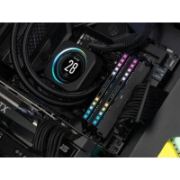 Corsair Dominator Platinum RGB 32GB (2x 16 GB) DDR5 DRAM 5600 MT/s C36 Speicherkit für AMD - 32 GB - 2 x 16 GB - DDR5 - 5600 MHz - 288-pin DIMM