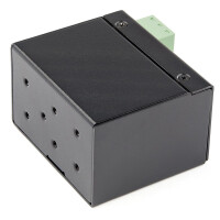 StarTech.com Industrial Media Converter - 100 Mbit/s Medienkonverter LWL Kupfer - Singlemo