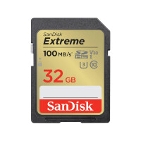 SanDisk Extreme SD UHS-I Card - 32 GB - SD - Klasse 1 -...