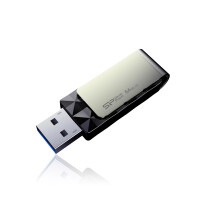 Silicon Power Blaze B30 - 64 GB - USB Typ-A - 3.2 Gen 1 (3.1 Gen 1) - Ohne Deckel - 14,8 g - Schwarz