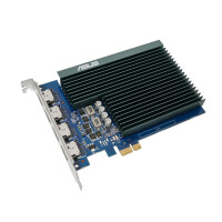 ASUS GT730-4H-SL-2GD5 - GeForce GT 730 - 2 GB - GDDR5 - 5010 MHz - 3840 x 2160 Pixel - PCI Express x1