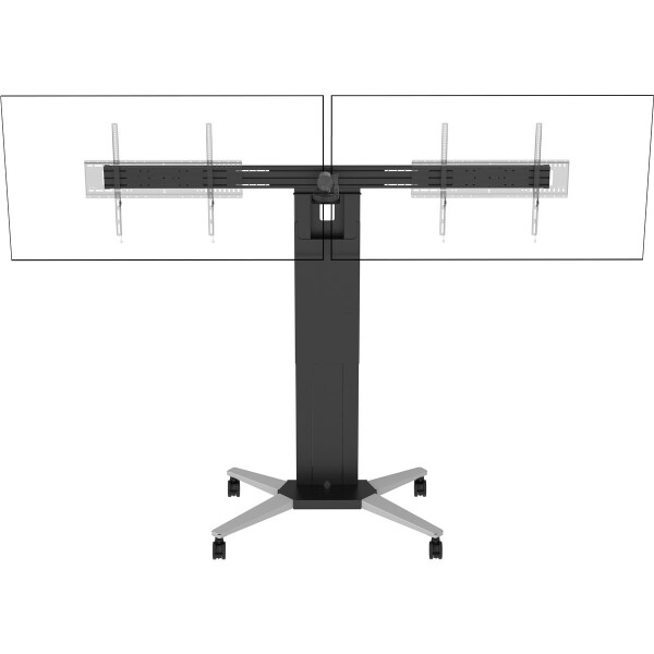 TECH DATA K/VISION F51T Dual Display Trolley