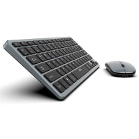 Cian Technology GmbH INCA Tastatur IBK-572BT BT 2.4G Smart Grau 3.0/5.0+2.4 GHz