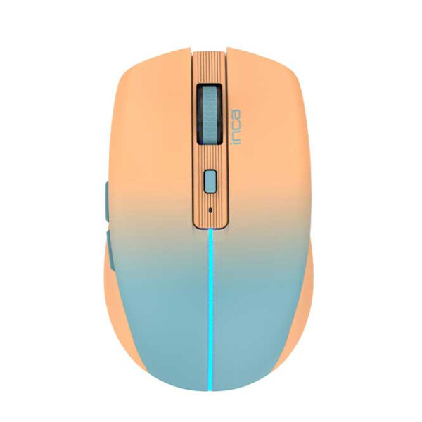 Cian Technology GmbH INCA Maus IWM-511RT Blt+Wrls RGB Color-Basisfarbe Orange