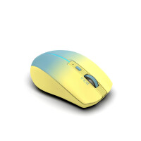 Cian Technology GmbH INCA Maus IWM-511RS Blt+Wrls RGB Color-Basisfarbe Gelb